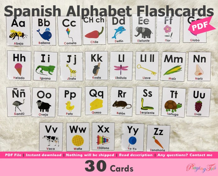 Words in spanish with ch